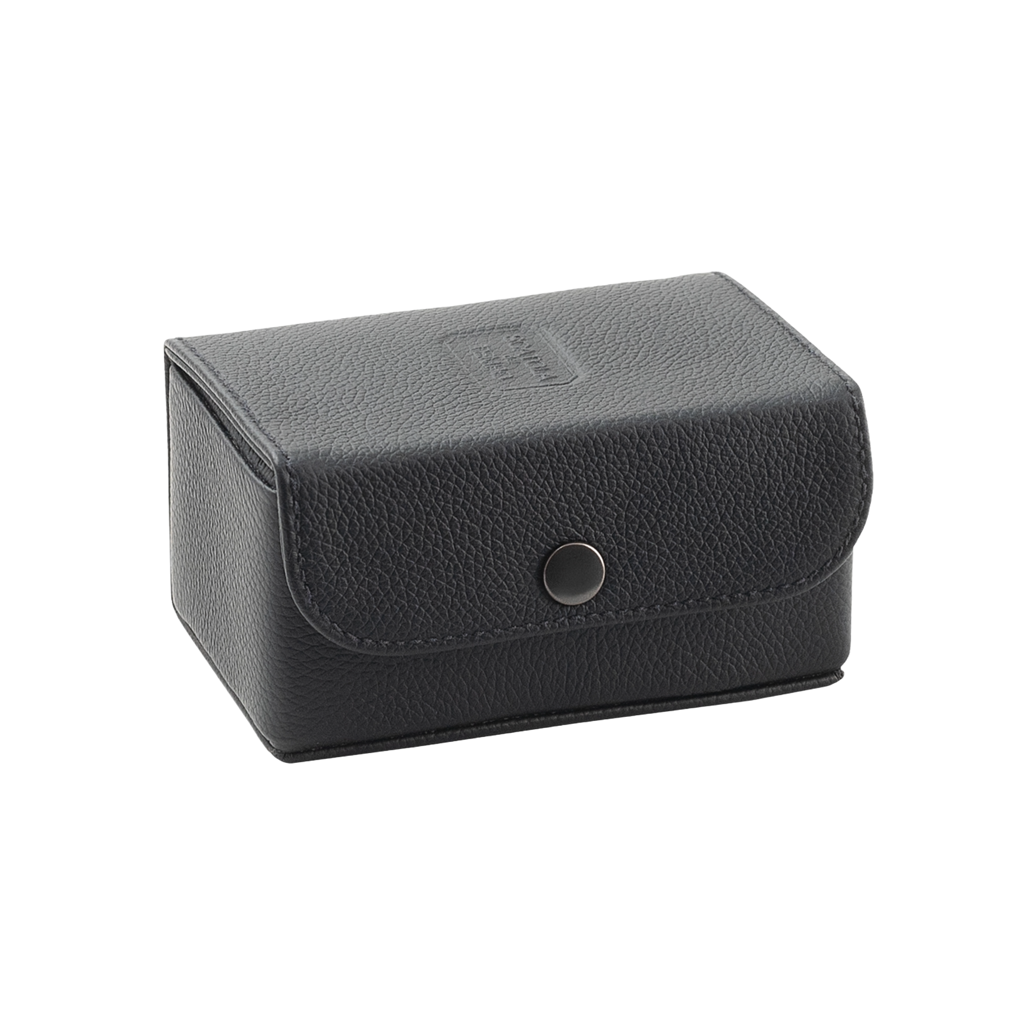 Accessorio in panama leather Viaggio 1 Black Leather Scatola del tempo