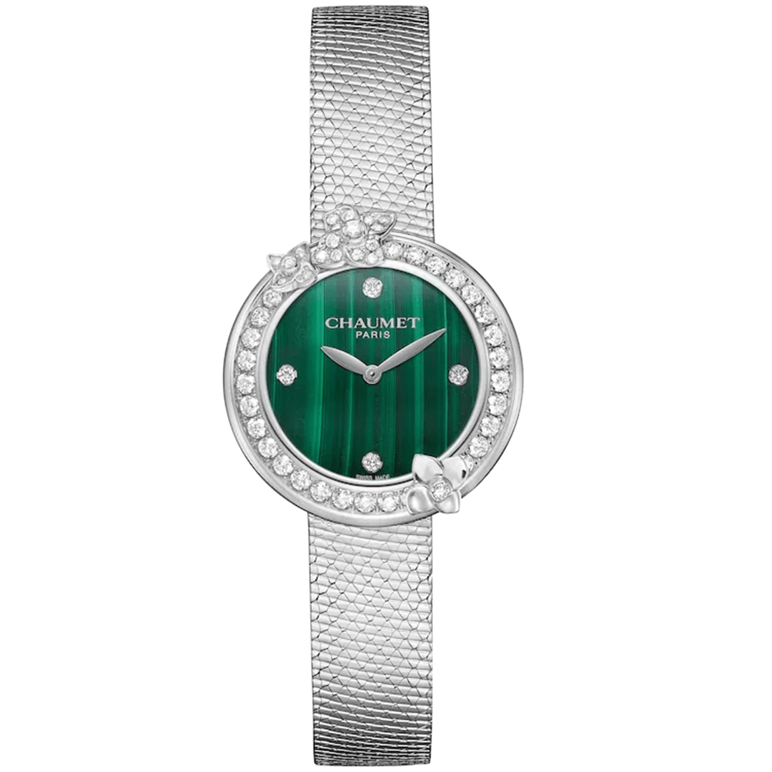 Watch in steel Hortensia Chaumet
