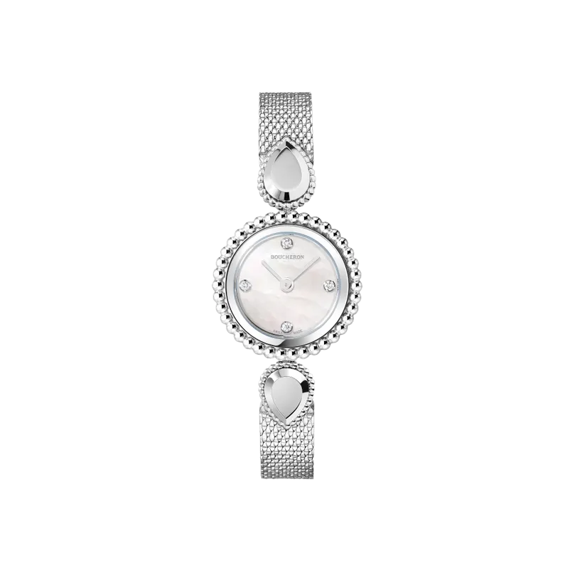 Watch in steel Serpent Bohème Boucheron