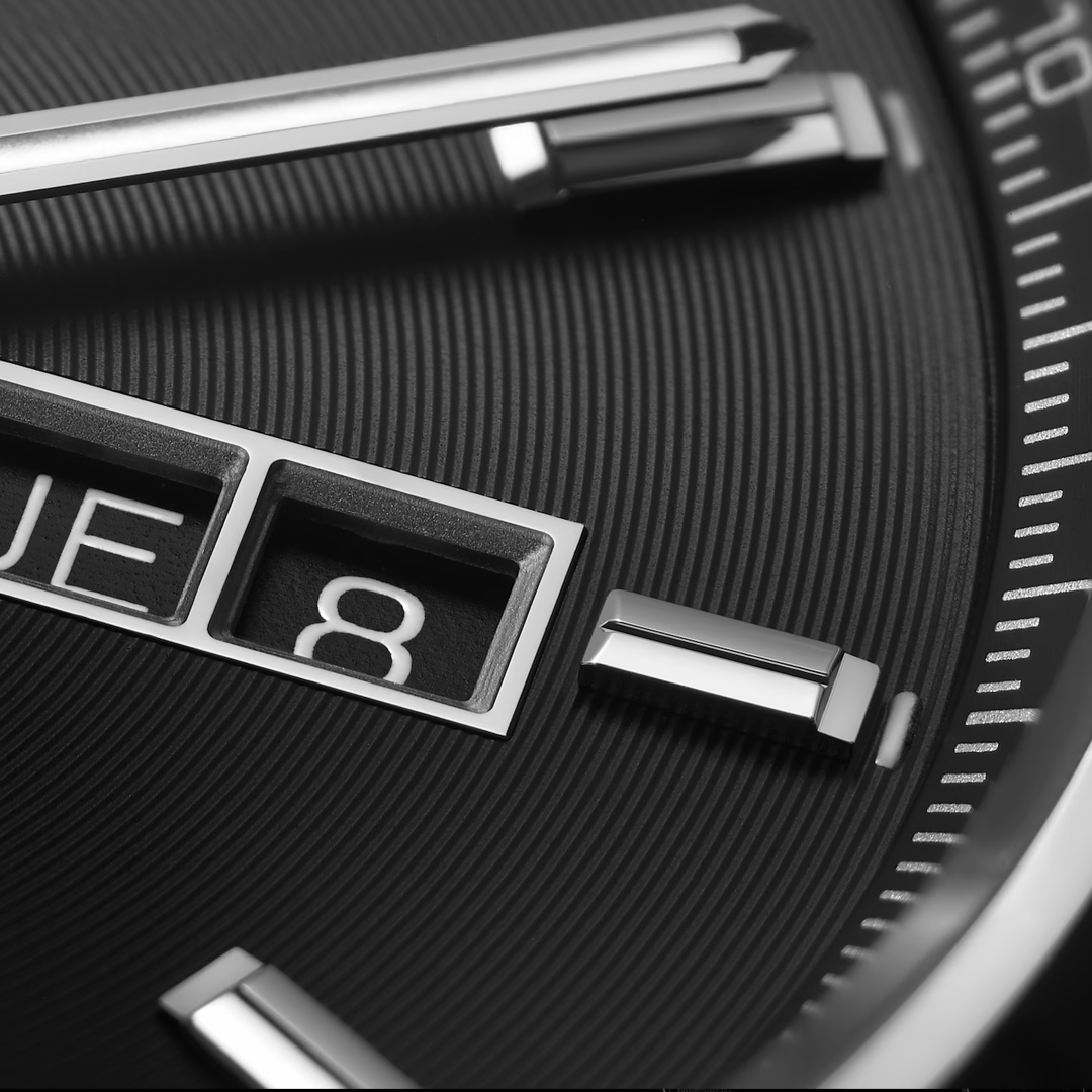 Orologio in acciaio Carrera Day Date Tag heuer