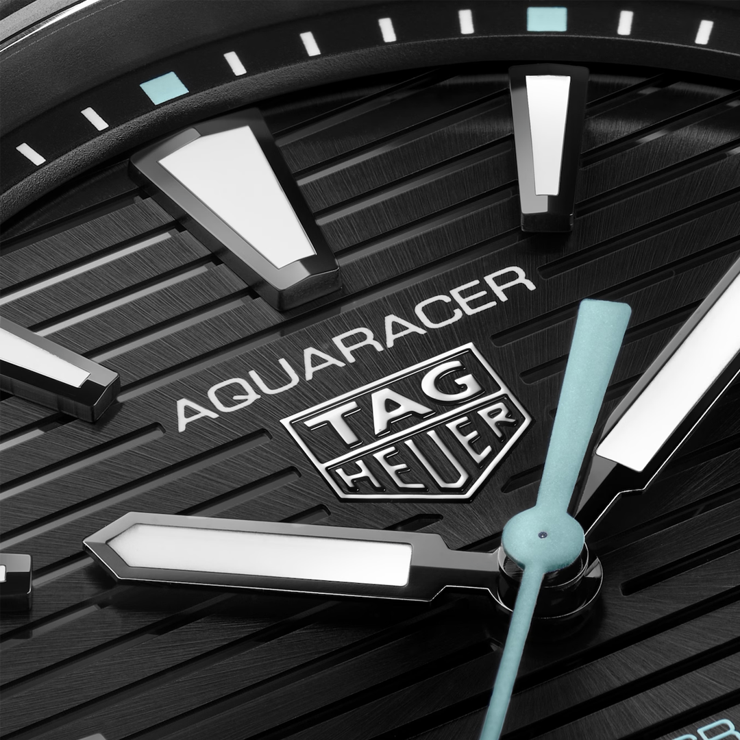 Orologio in acciaio e carbonio Aquaracer Professional 200 Solargraph Tag heuer