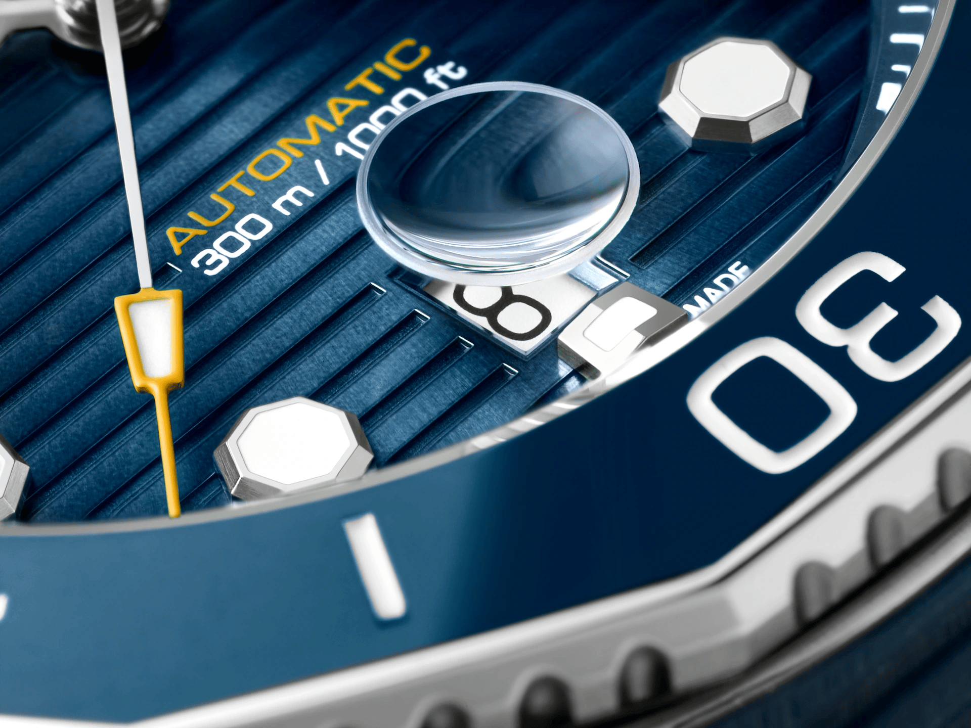 Orologio in acciaio Aquaracer Professional 300 Date Tag heuer