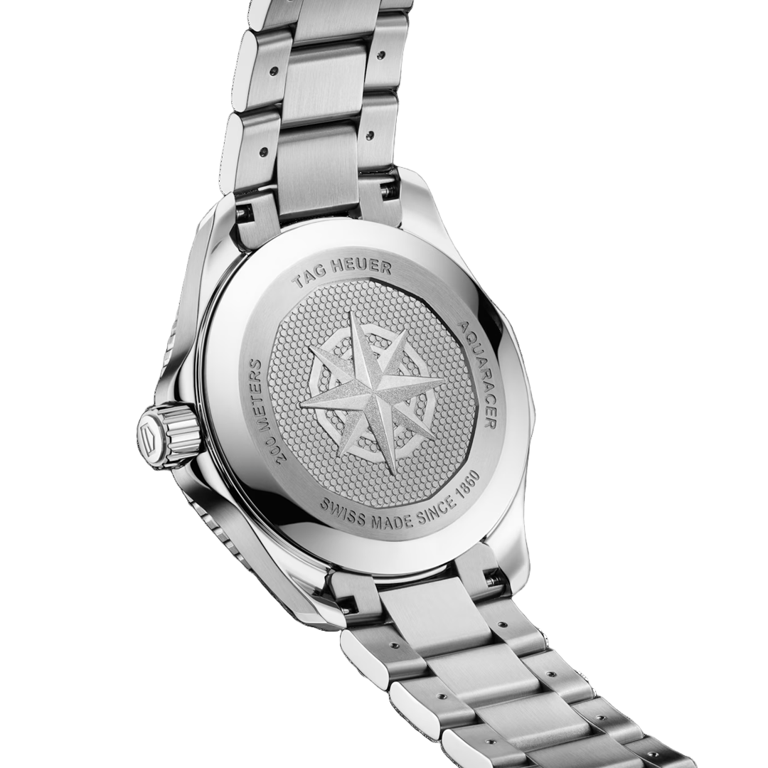 Watch in steel Aquaracer Professional 200 Date Tag heuer