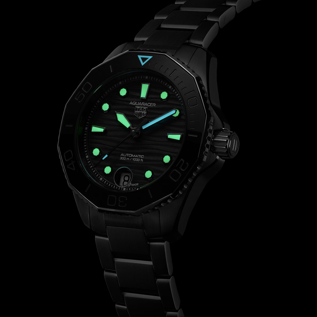 Watch in steel Aquaracer Lady Professional 300 Date Tag heuer