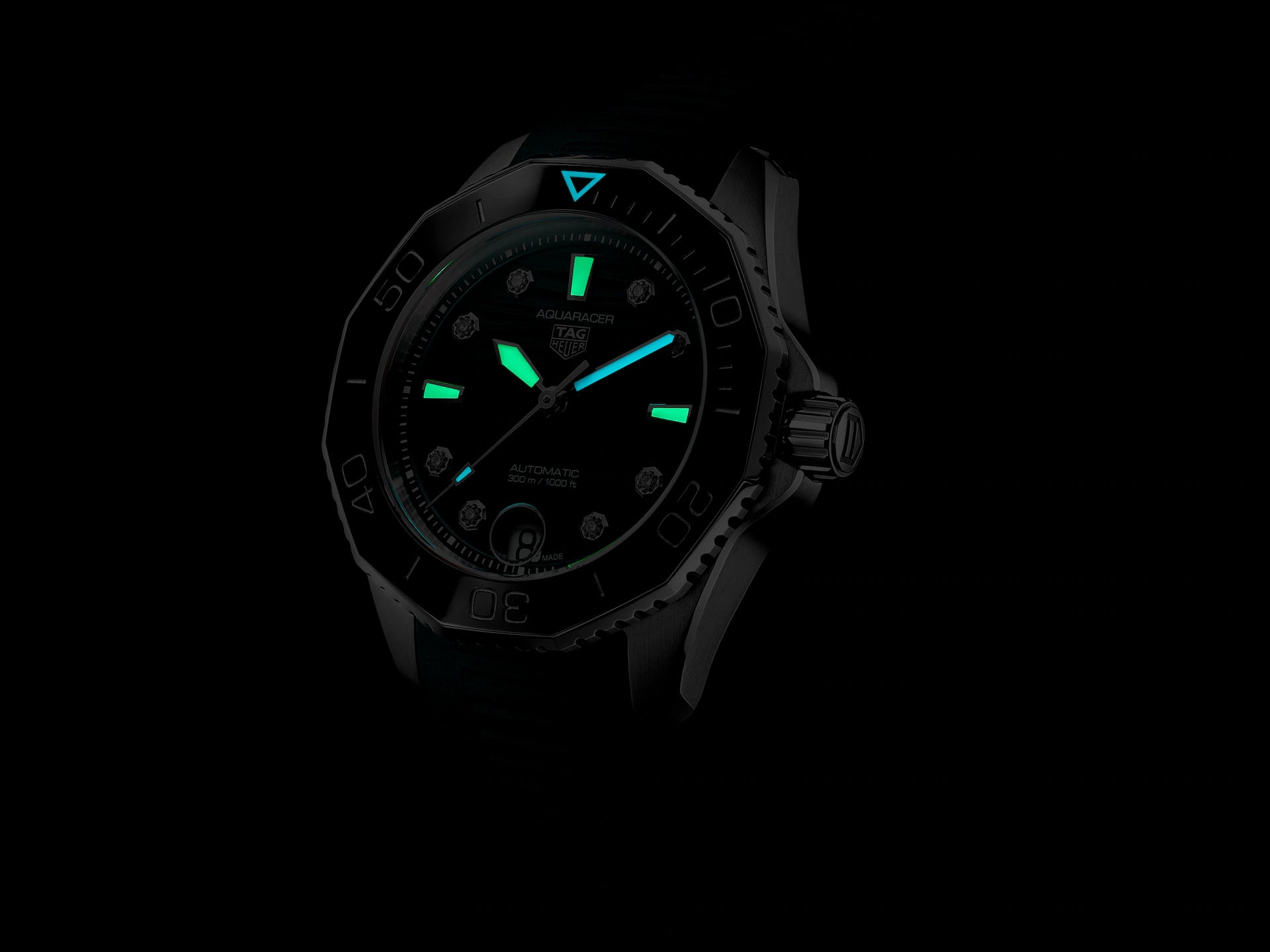 Orologio in acciaio Aquaracer Professional 300 Date Tag heuer