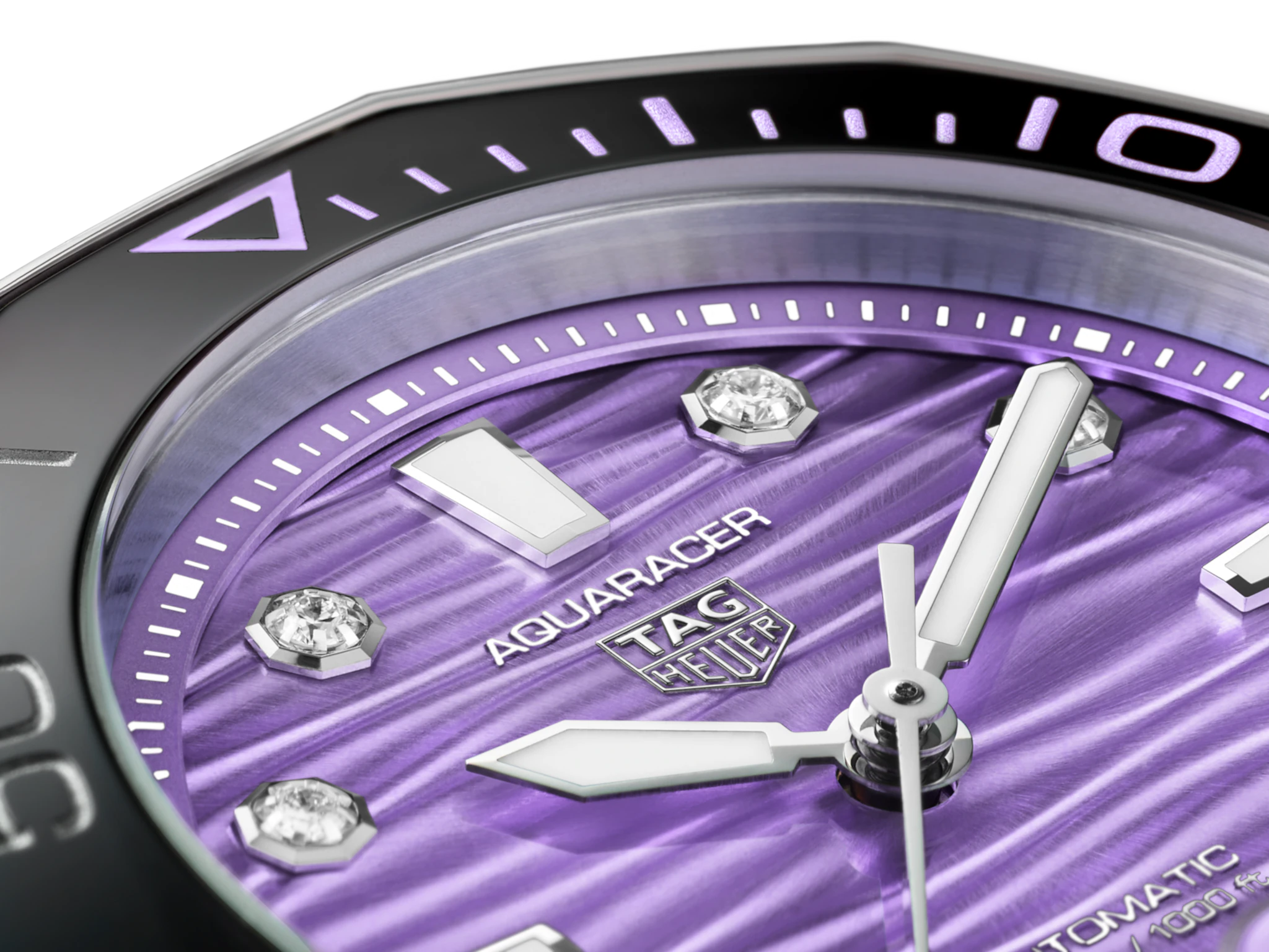 Watch in steel Aquaracer Professional 300 Date Tag heuer