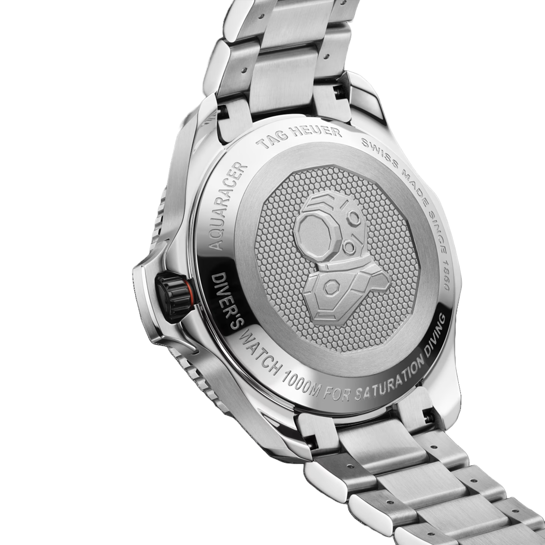 Watch in titanium Aquaracer Professional 1000 Superdiver Tag heuer
