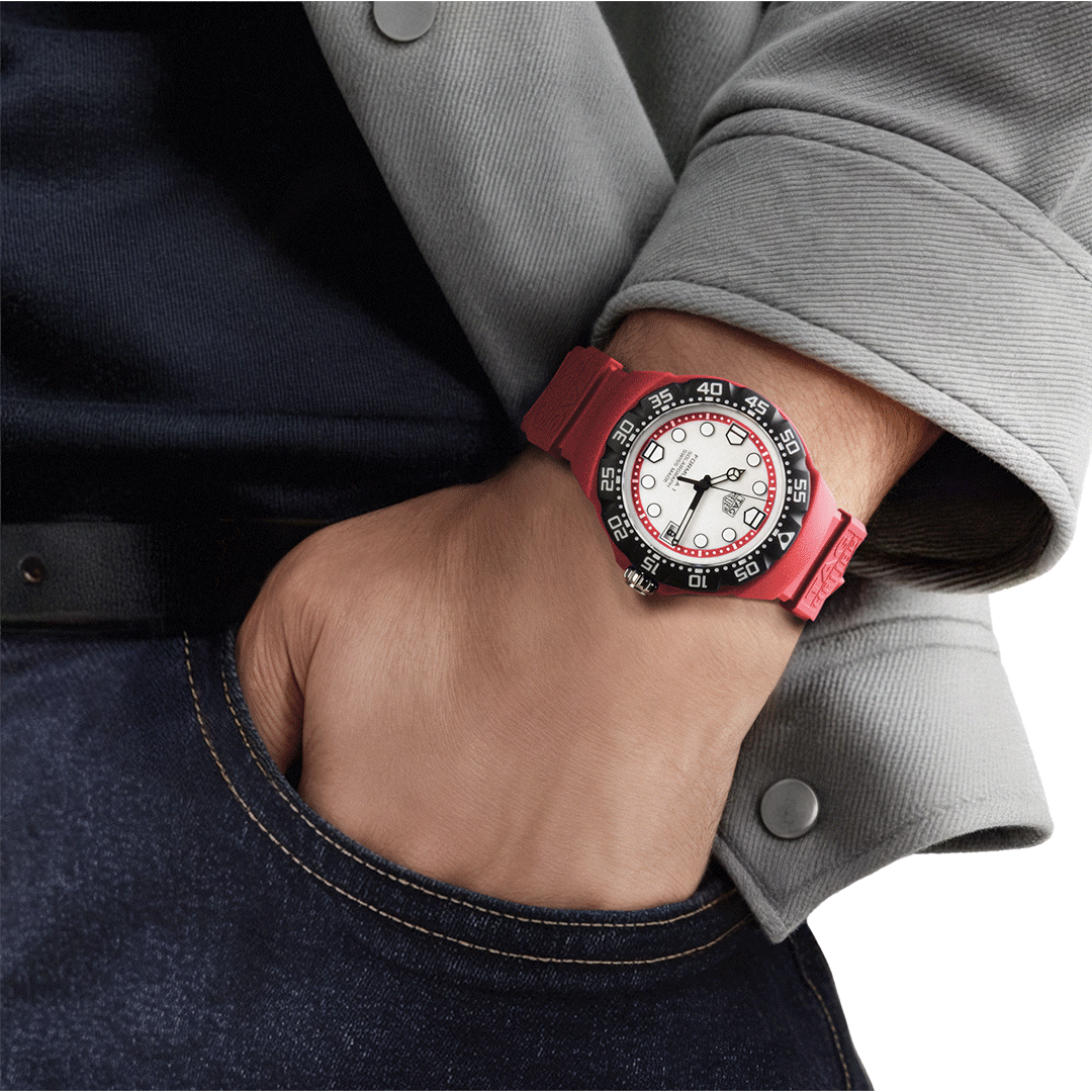 Orologio in th-polylight Formula 1 Solargraph Tag heuer