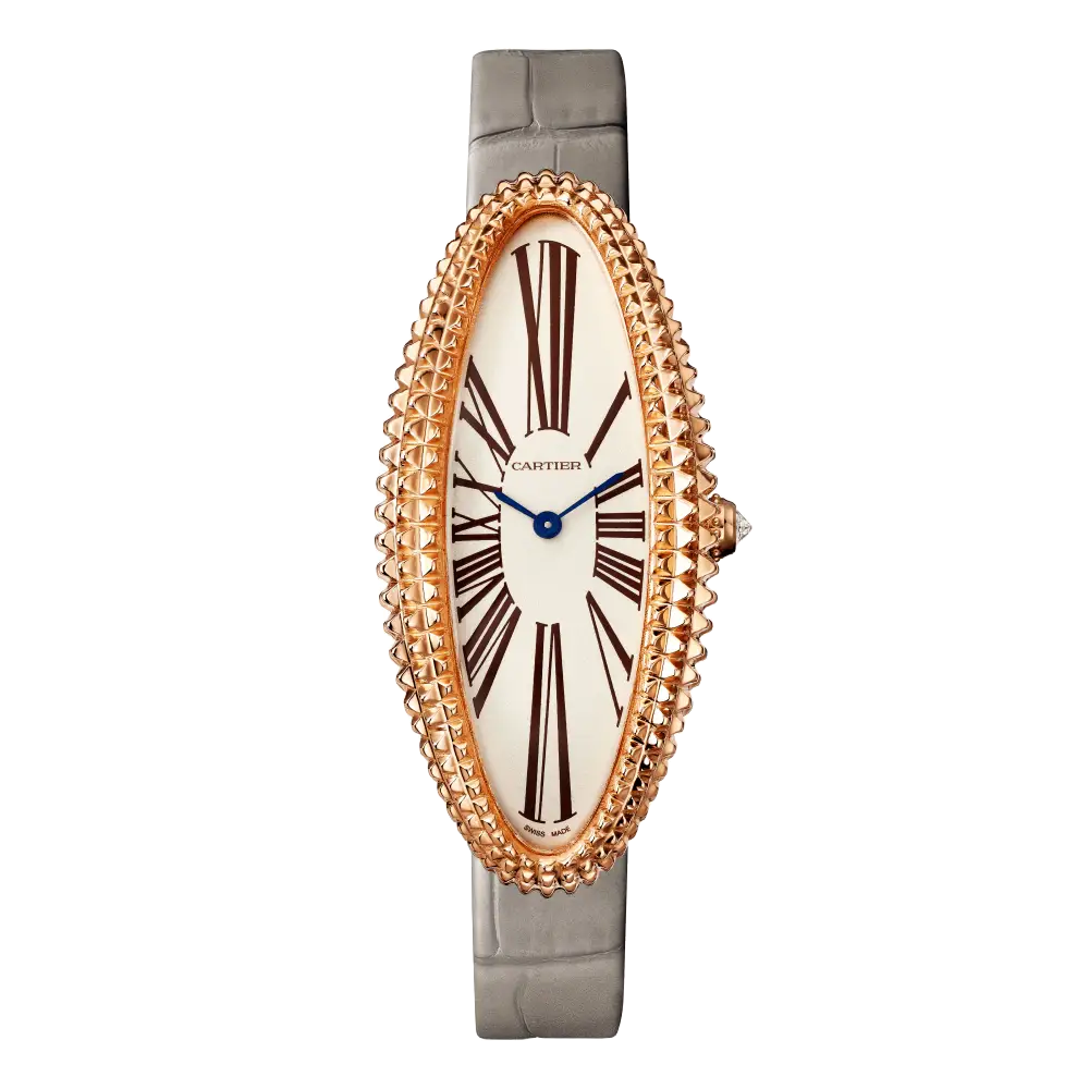Orologio in oro rosa Baignoire de Cartier Allongée Cartier