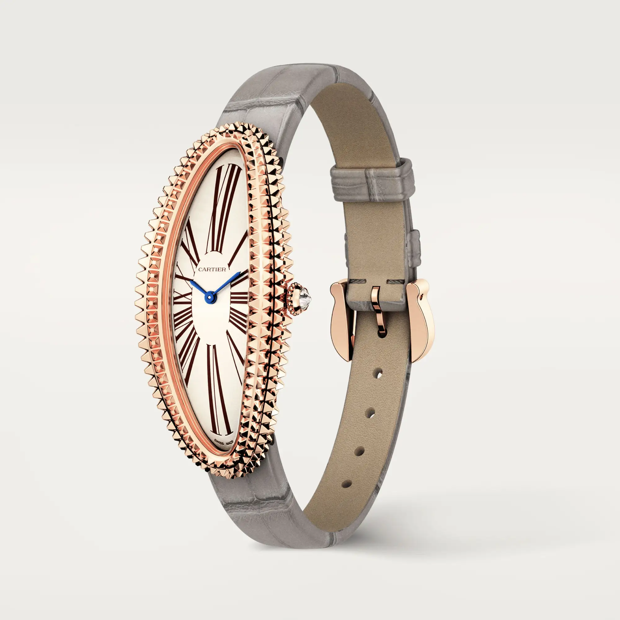 Watch in rose gold Baignoire de Cartier Allongée  Cartier