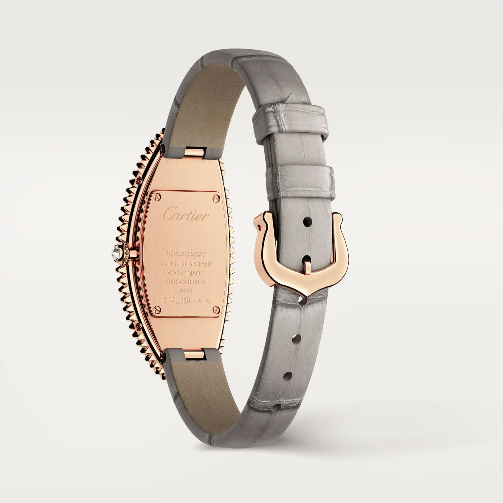 Watch in rose gold Baignoire de Cartier Allongée  Cartier