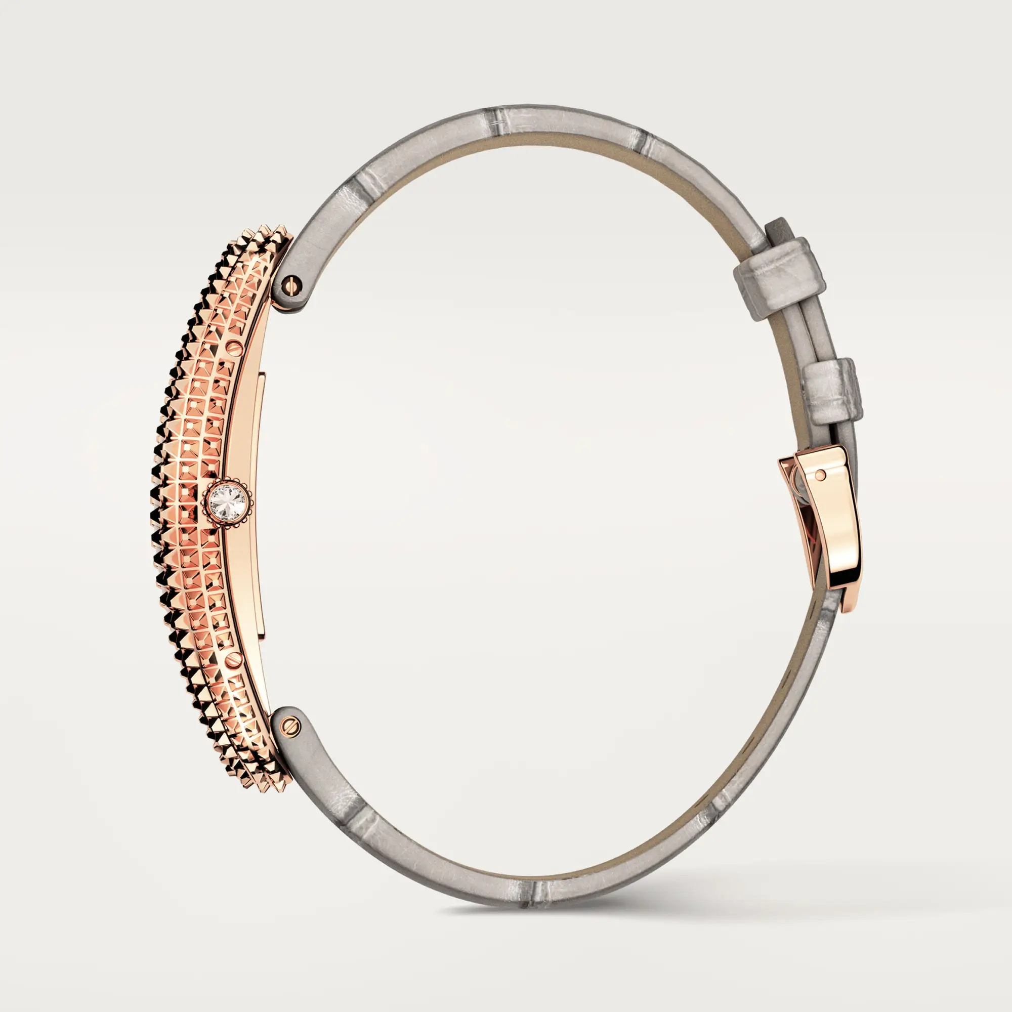 Orologio in oro rosa Baignoire de Cartier Allongée Cartier