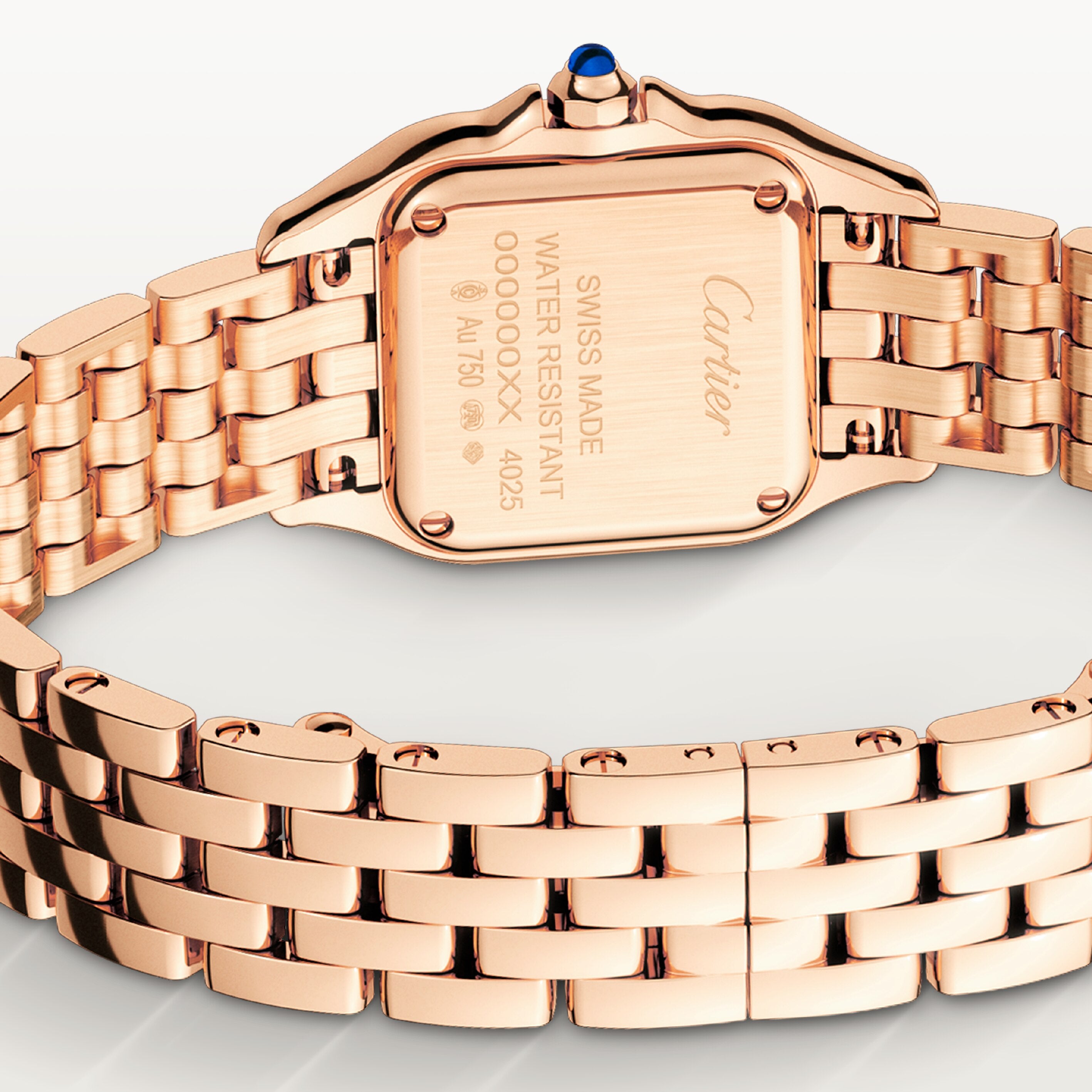 Orologio in oro rosa Panthère de Cartier Cartier