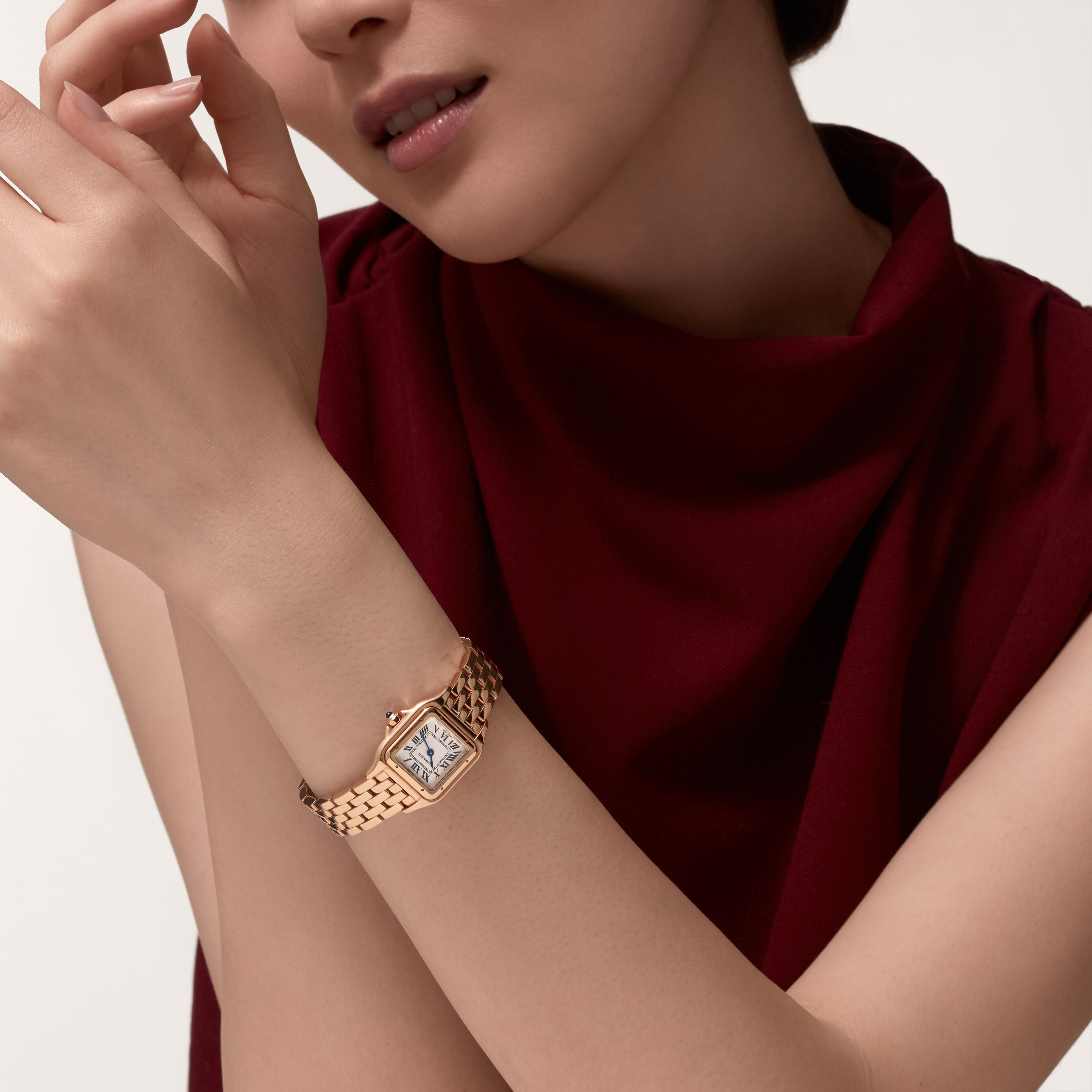Orologio in oro rosa Panthère de Cartier Cartier