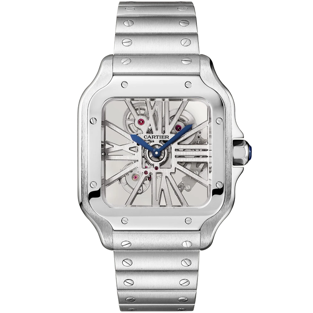 Watch in steel Santos de Cartier Cartier