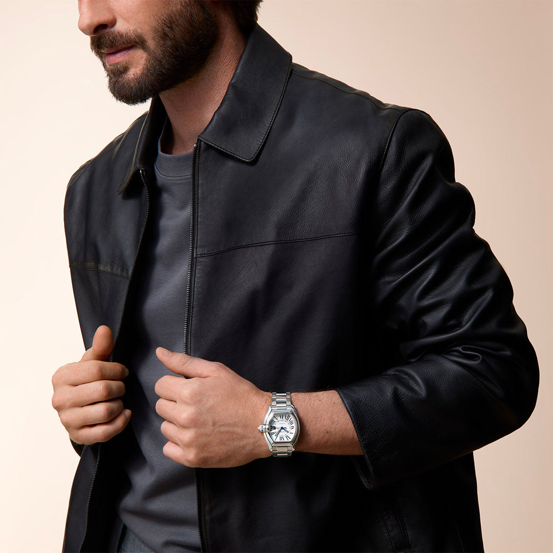 Orologio in acciaio Roadster Cartier