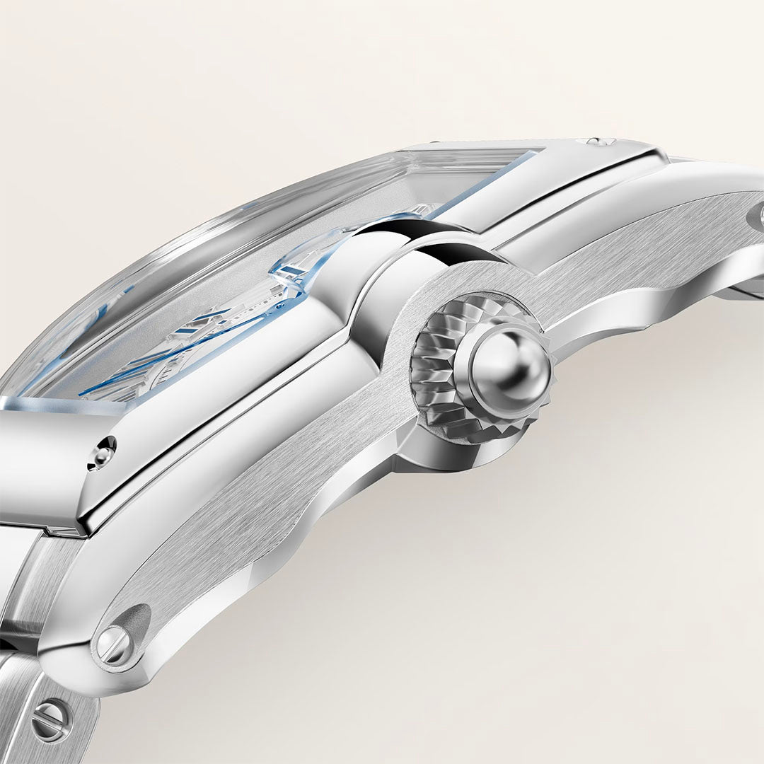 Orologio in acciaio Roadster Cartier