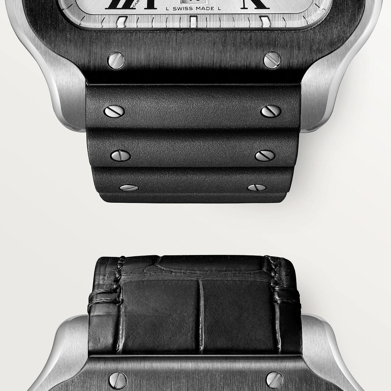 Orologio in acciaio Santos de Cartier Cartier