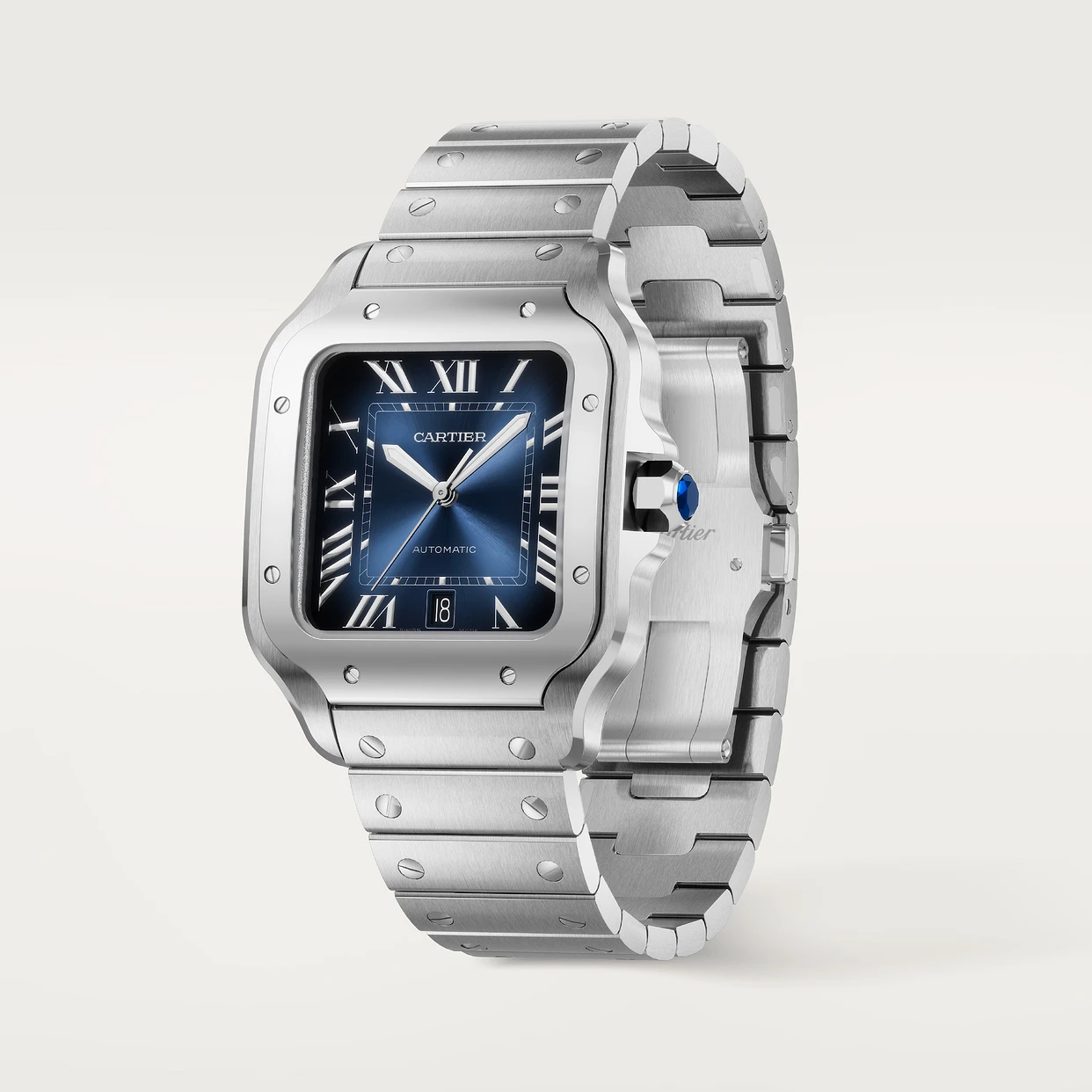 Orologio in acciaio Santos de Cartier Cartier