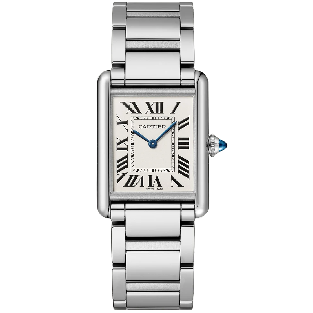Watch in steel Tank Must Cartier