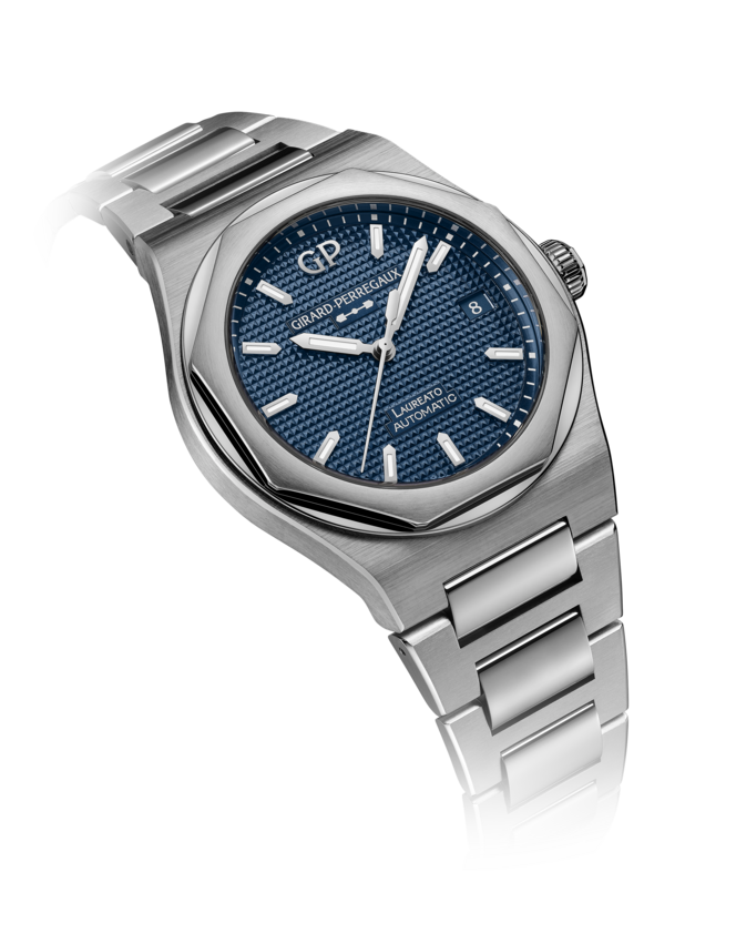 Orologio in acciaio Laureato Girard perregaux