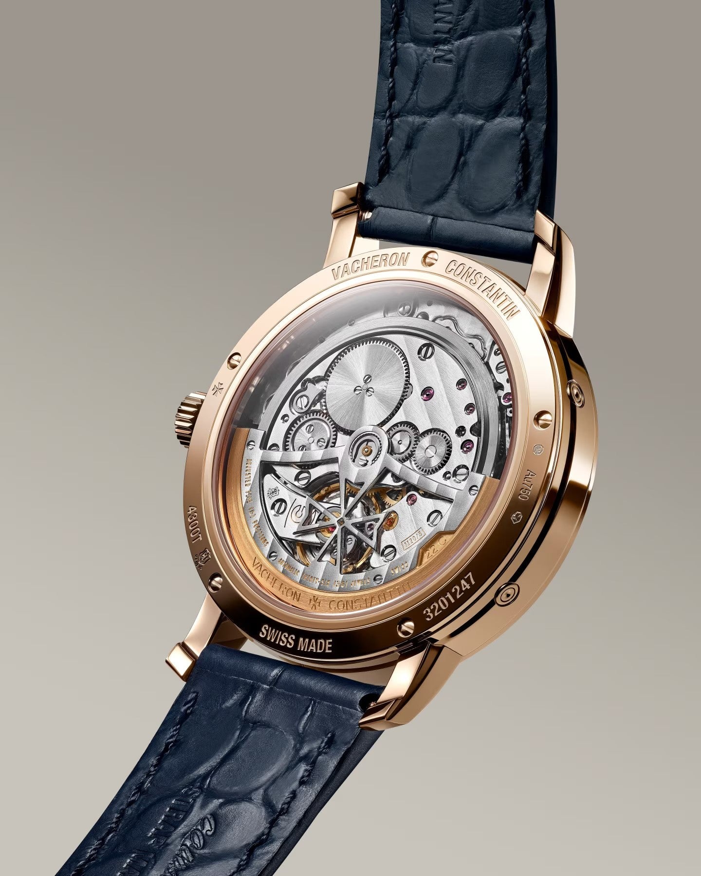 Orologio in oro rosa Traditionnelle Calendario Perpetuo Ultra-piatto Vacheron constantin