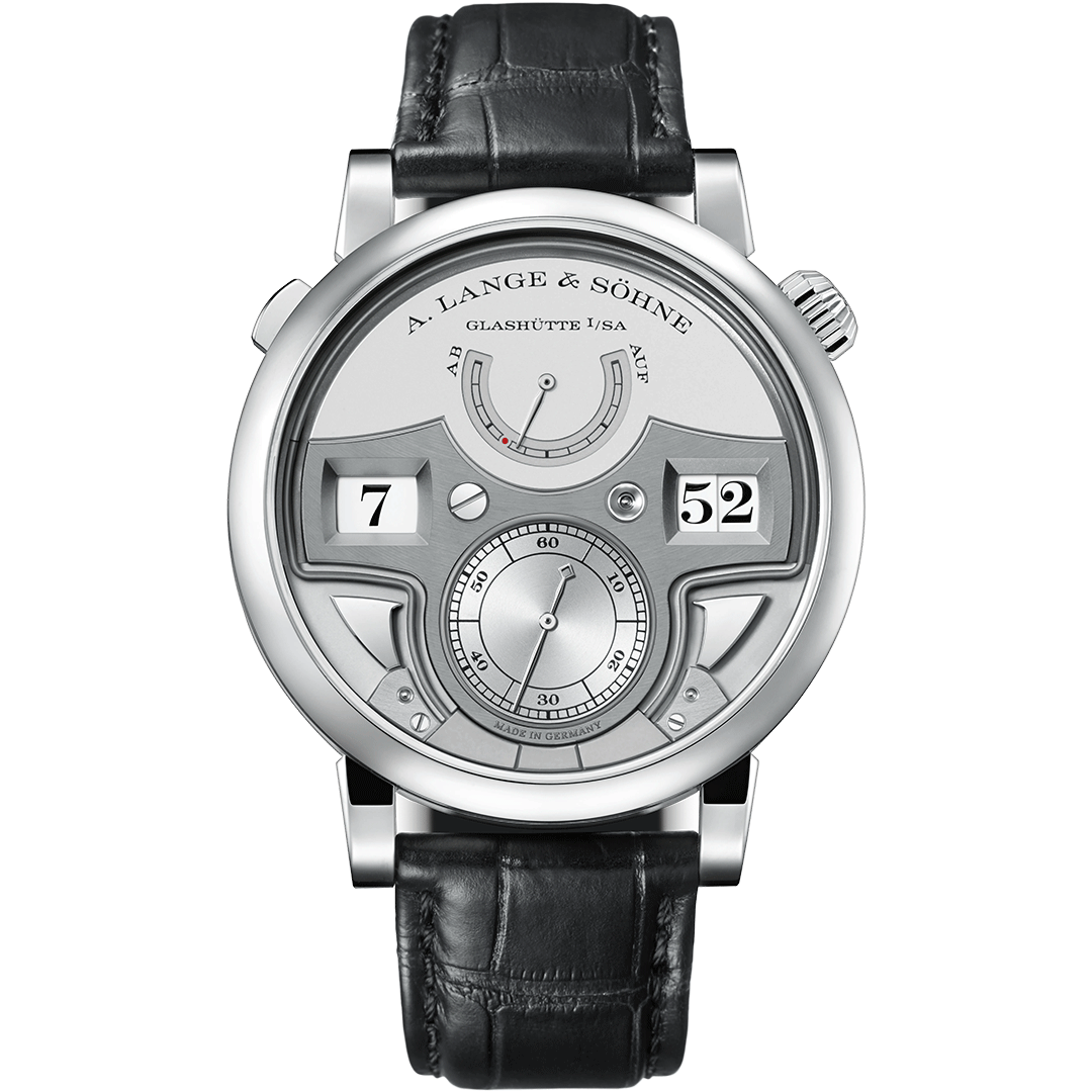Watch in platinum Zeitwerk Minute Repeater A lange soehne