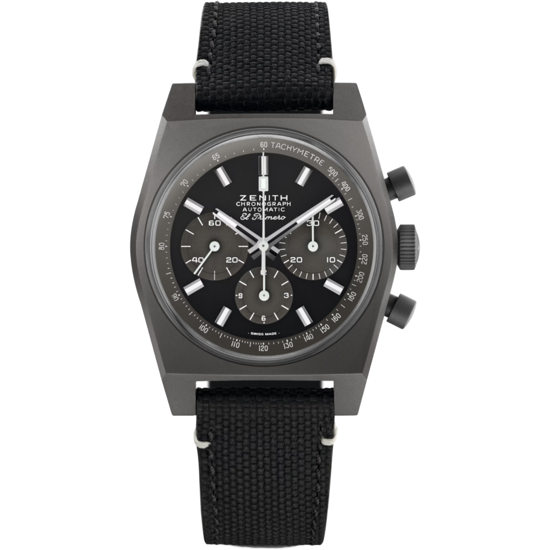 Watch in titanium Chronomaster Revival Shadow Zenith