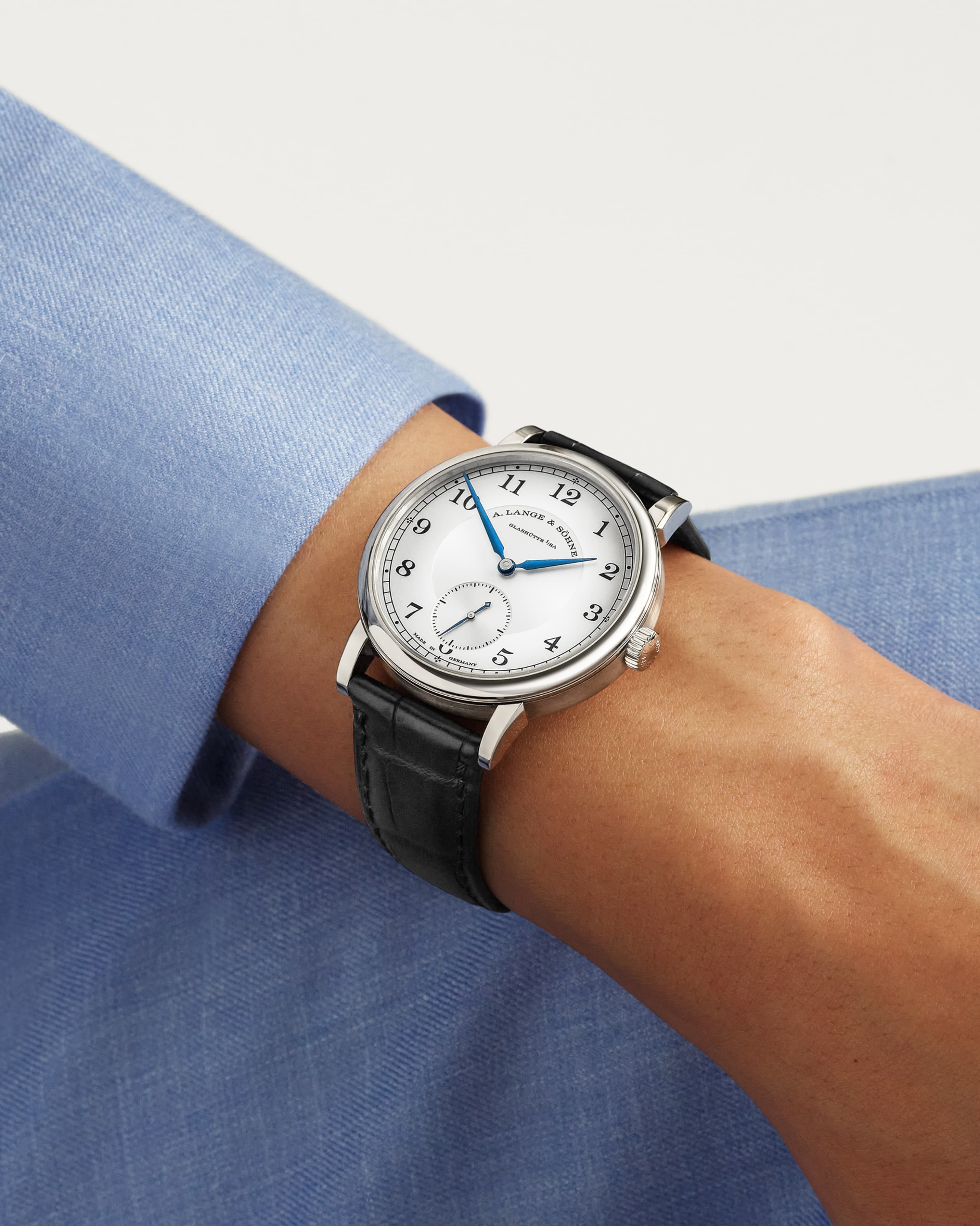 Watch in white gold 1815 A lange sohne