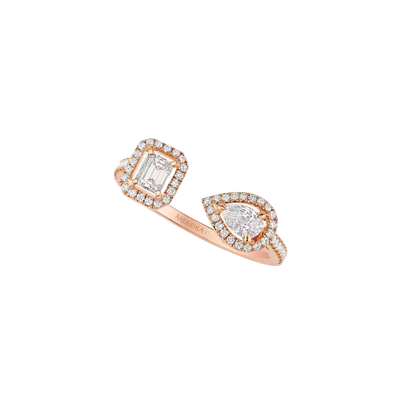 Ring in rose gold My Twin Toi & Moi Ring Messika