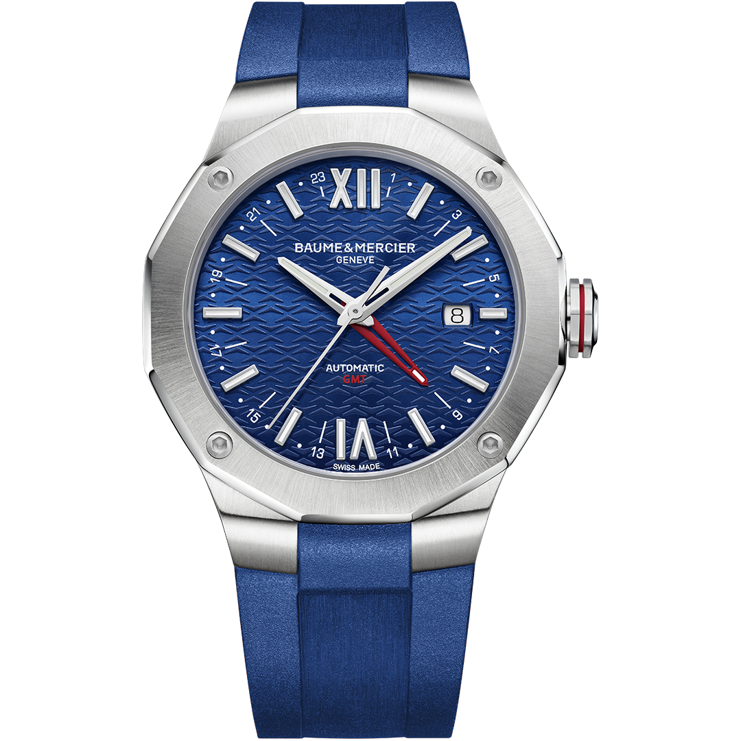 Watch in steel Riviera Baume et mercier