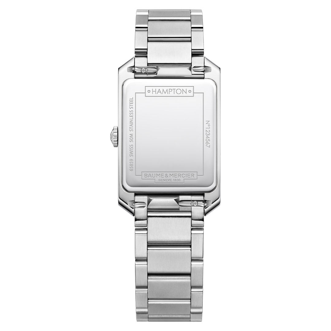 Orologio in acciaio Hampton Baume et mercier
