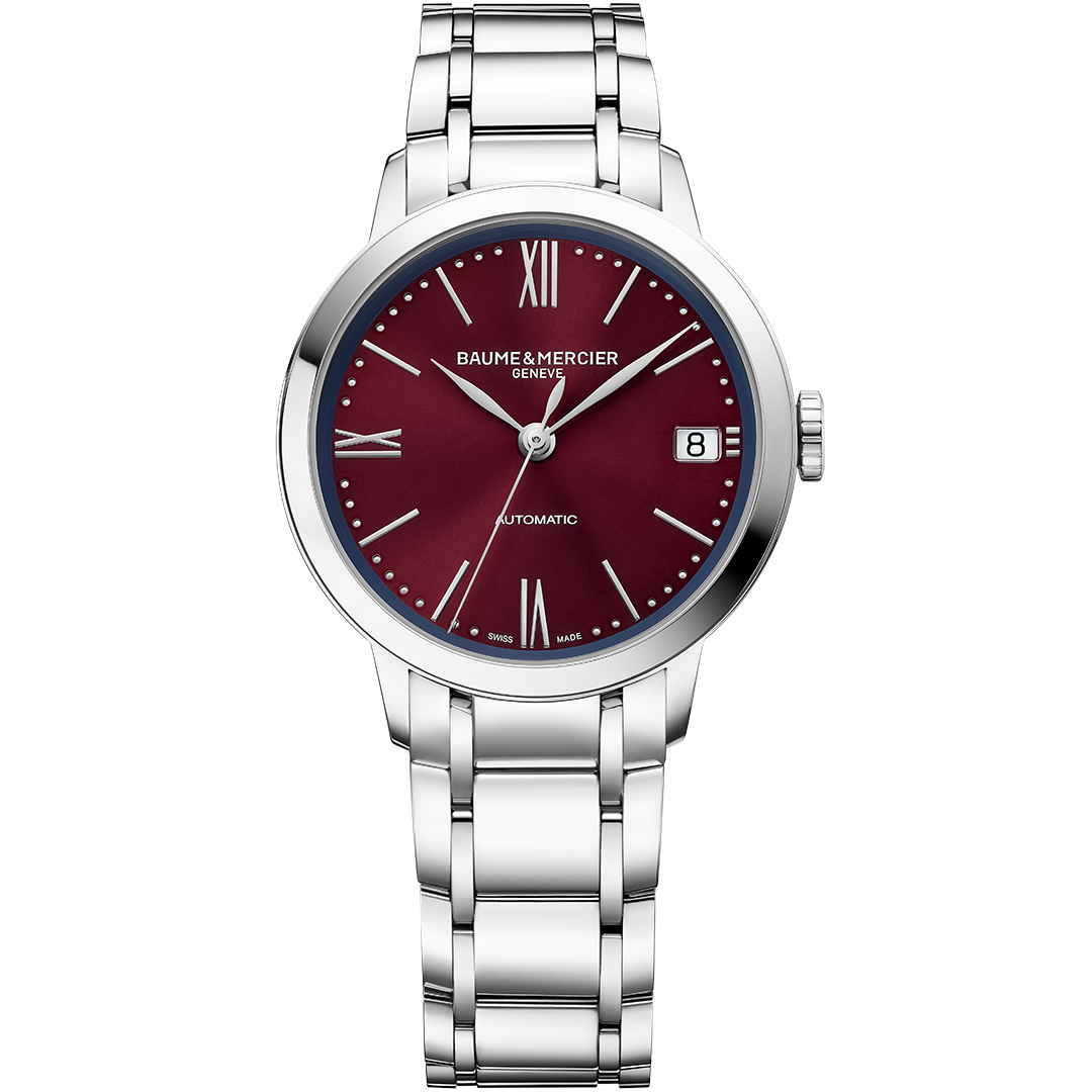 Watch in steel Classima Baume et mercier