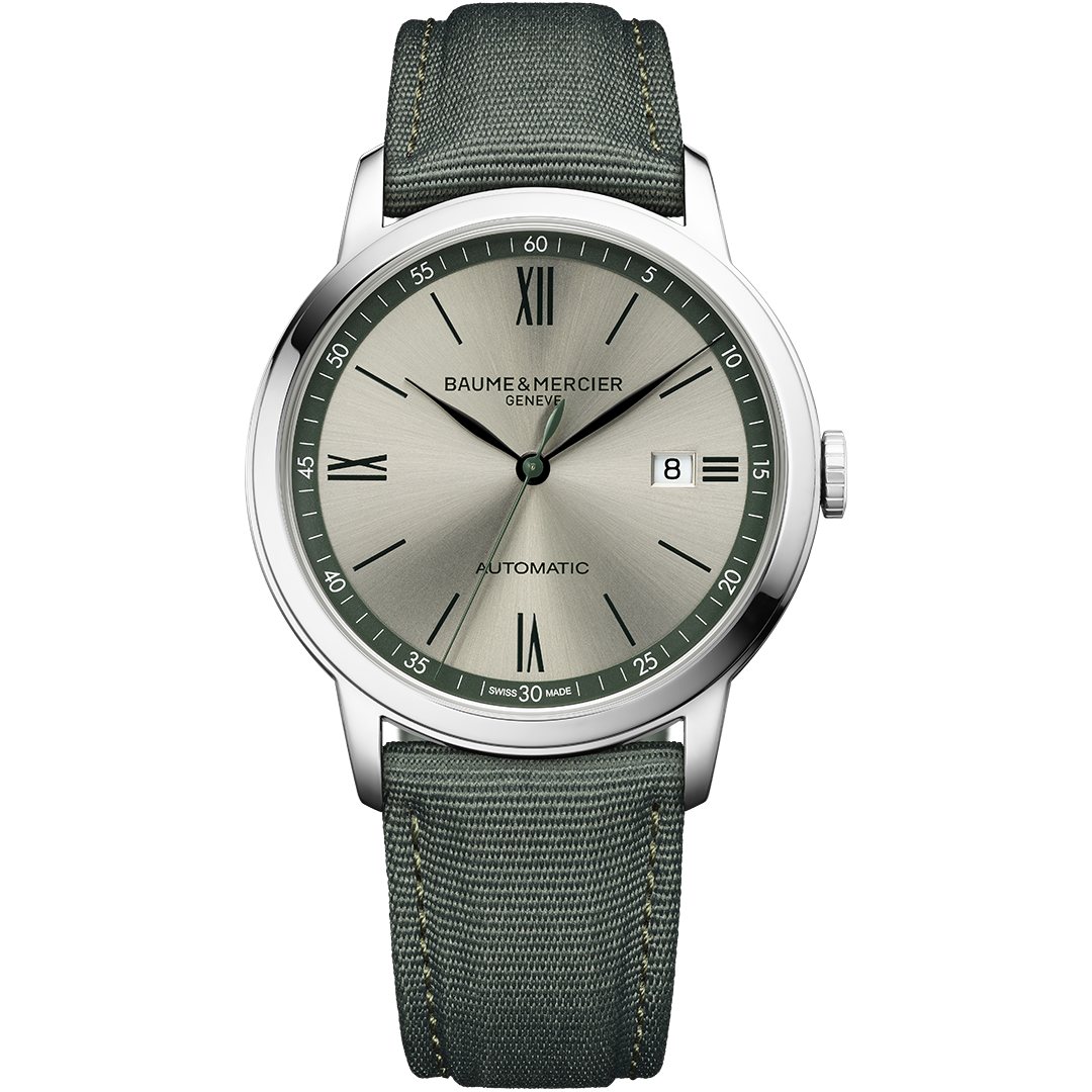 Watch in steel Classima Baume et mercier