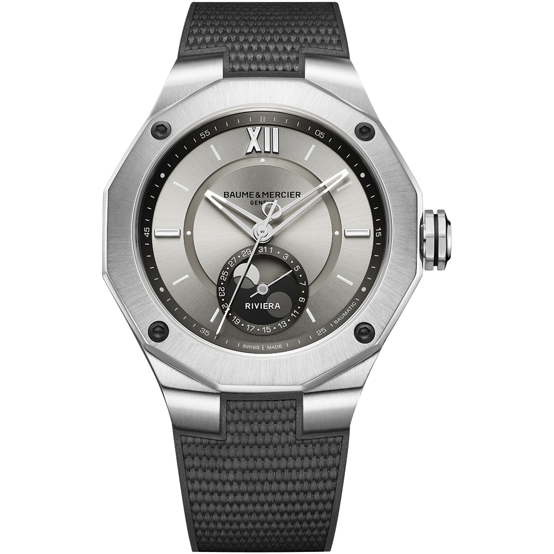 Watch in steel Riviera Baume et mercier