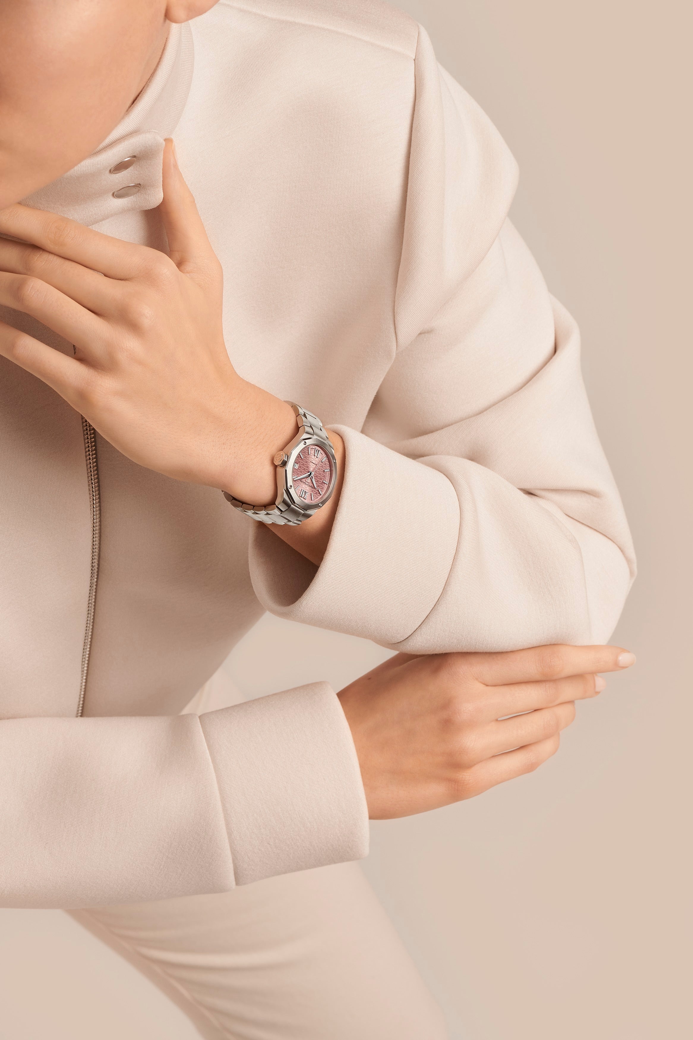 Watch in steel Riviera Baume et mercier