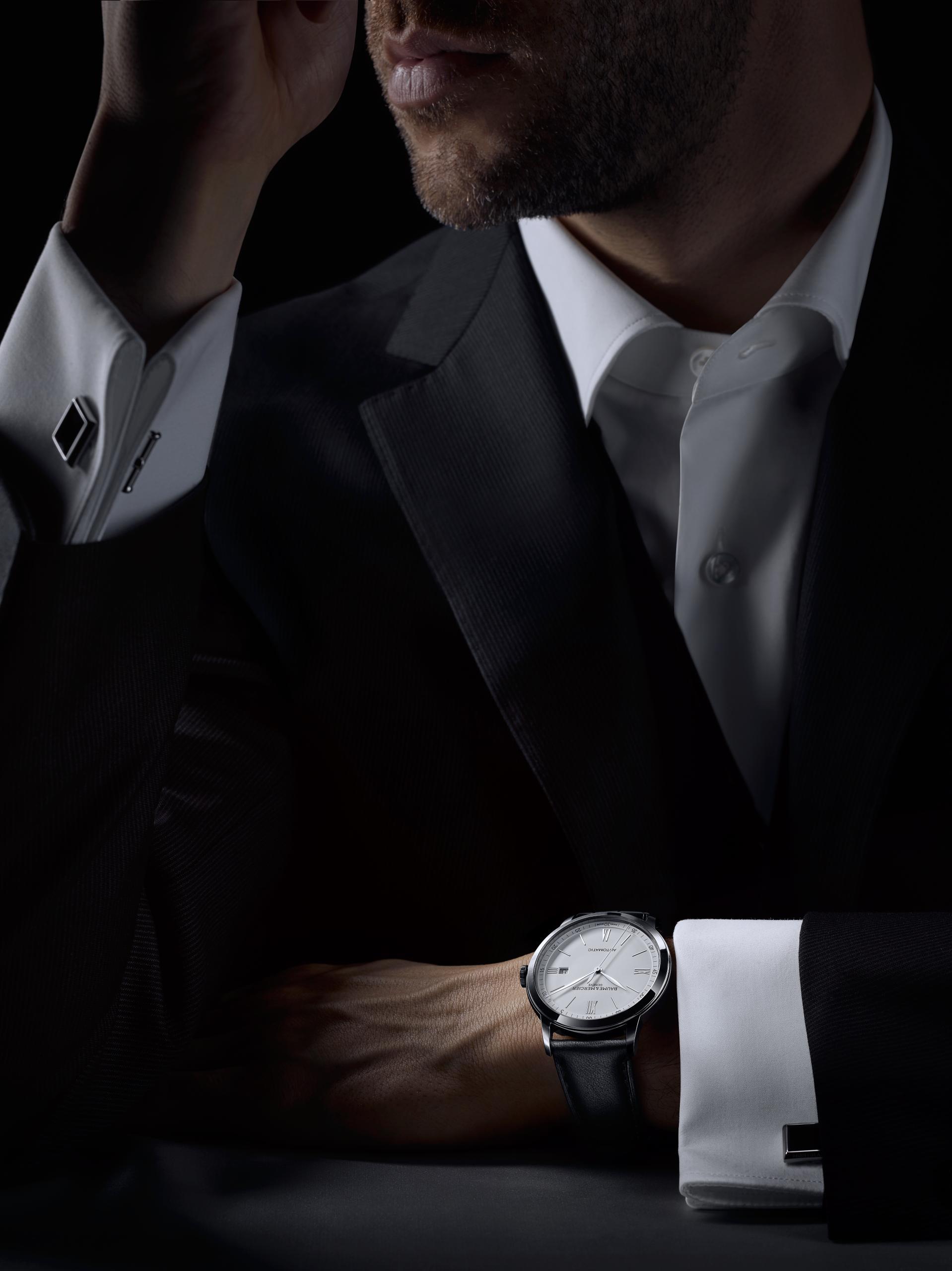Watch in steel Classima Baume et mercier