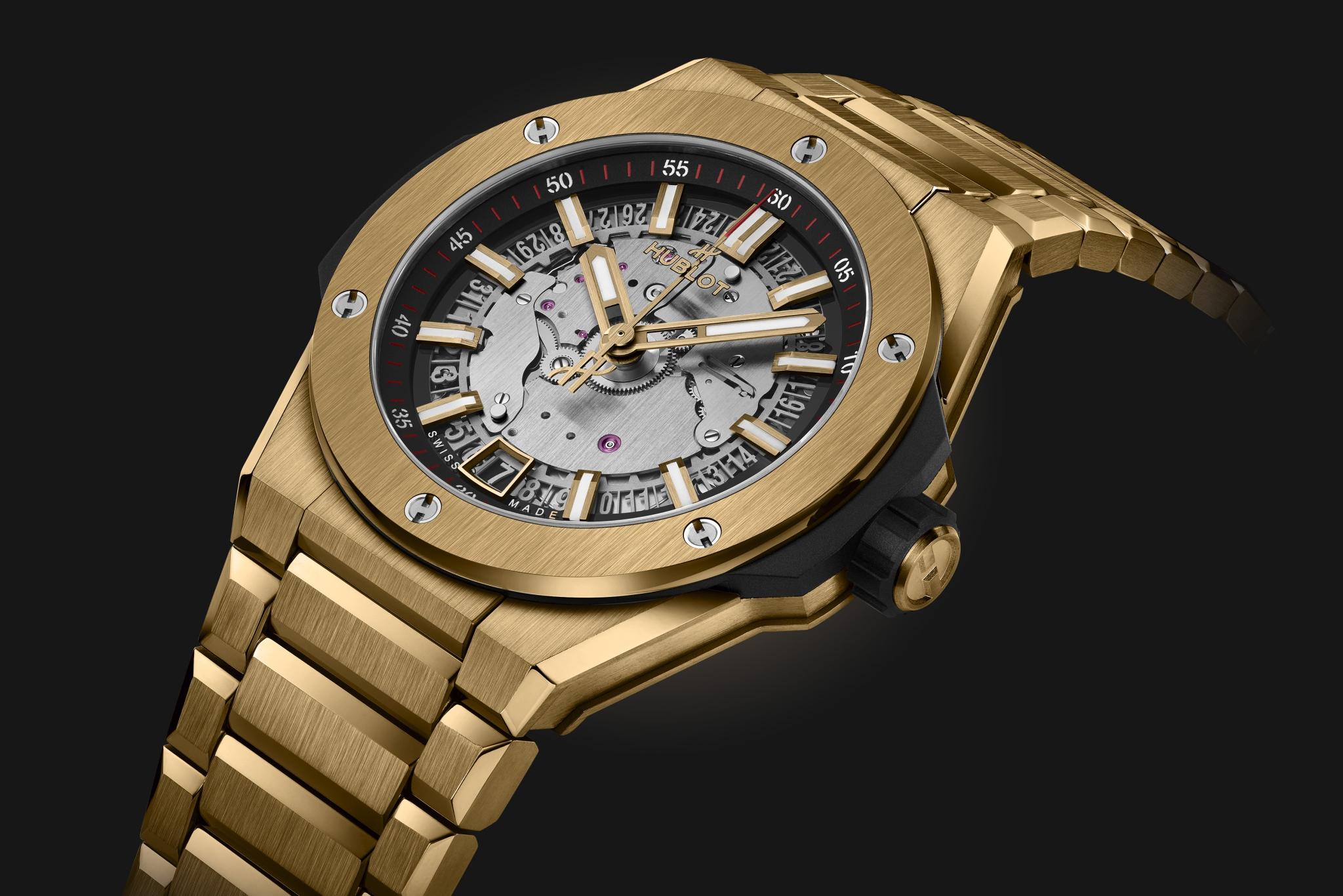 Big Bang Integrated Time Only Yellow Gold4