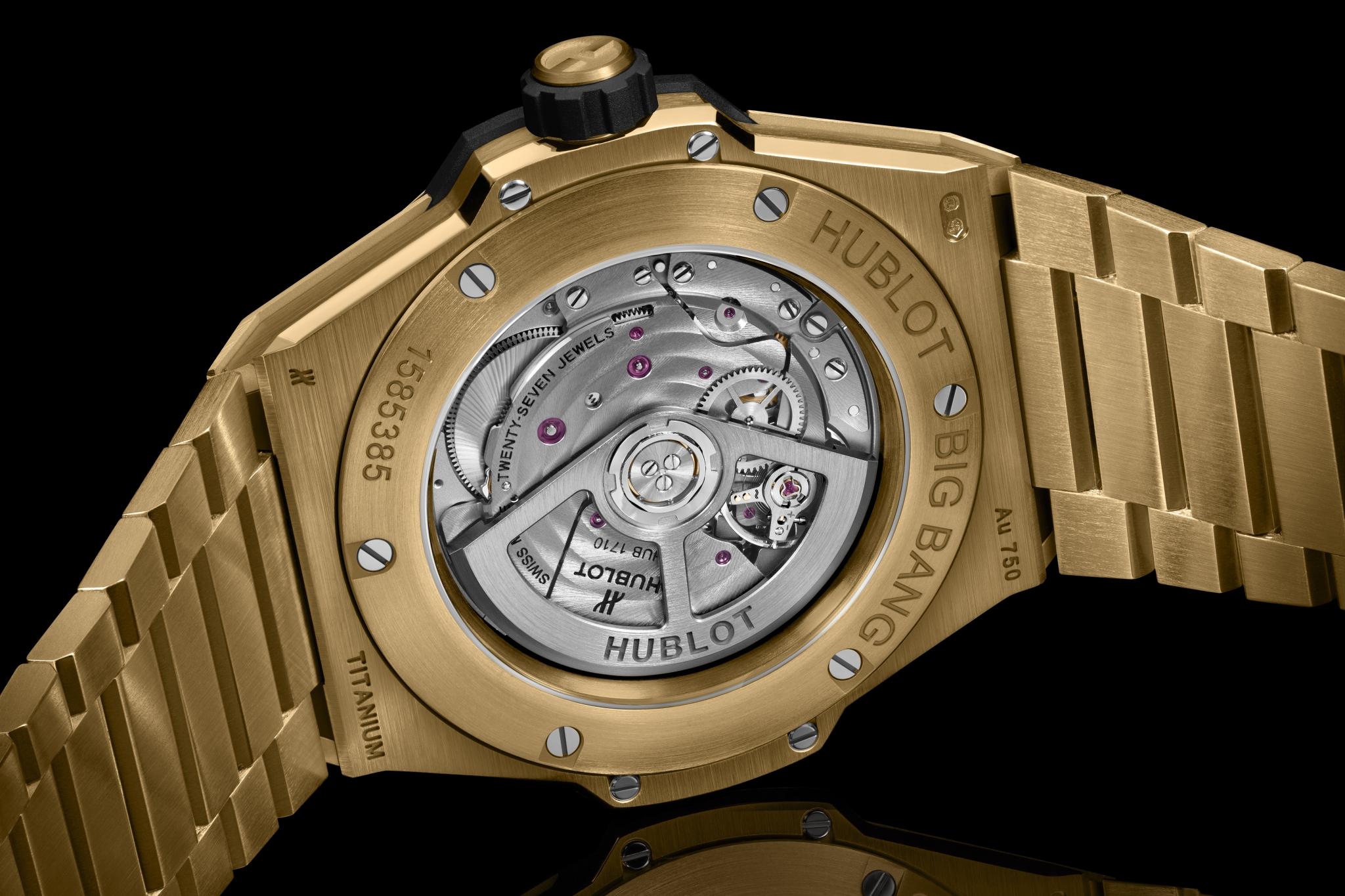 Big Bang Integrated Time Only Yellow Gold3