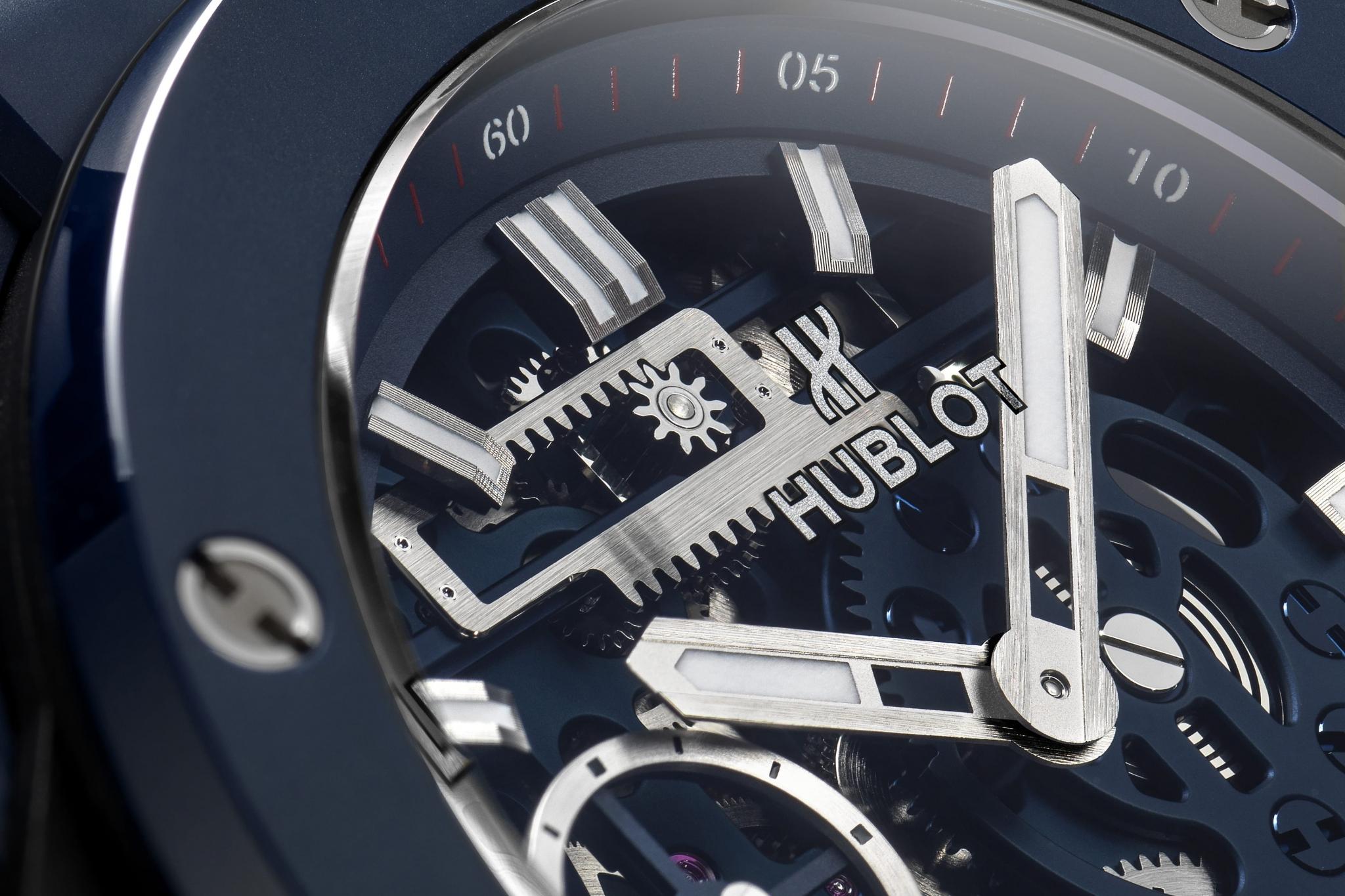 Watch in ceramics Big Bang MECA-10 Ceramic Blue Hublot