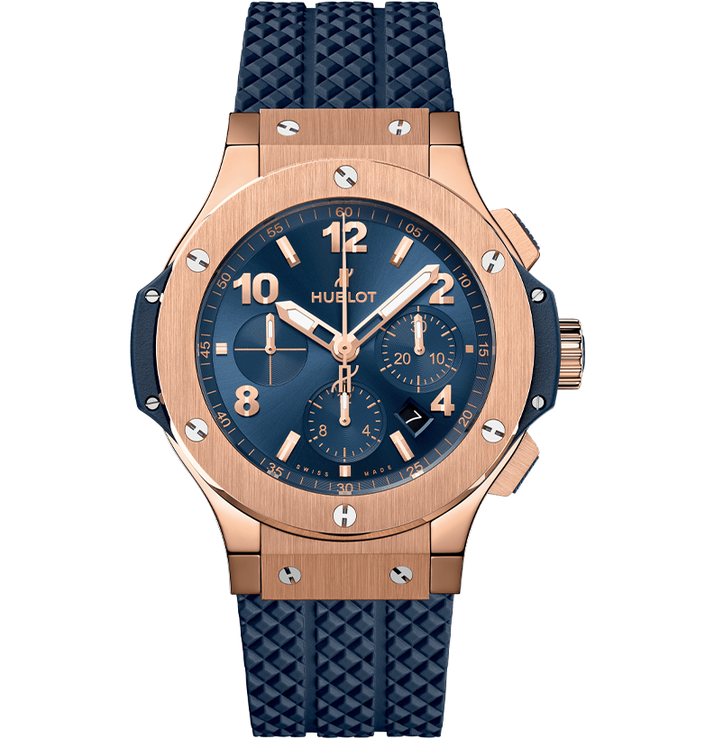 Orologio in oro rosa Big Bang Original Gold Blue Hublot
