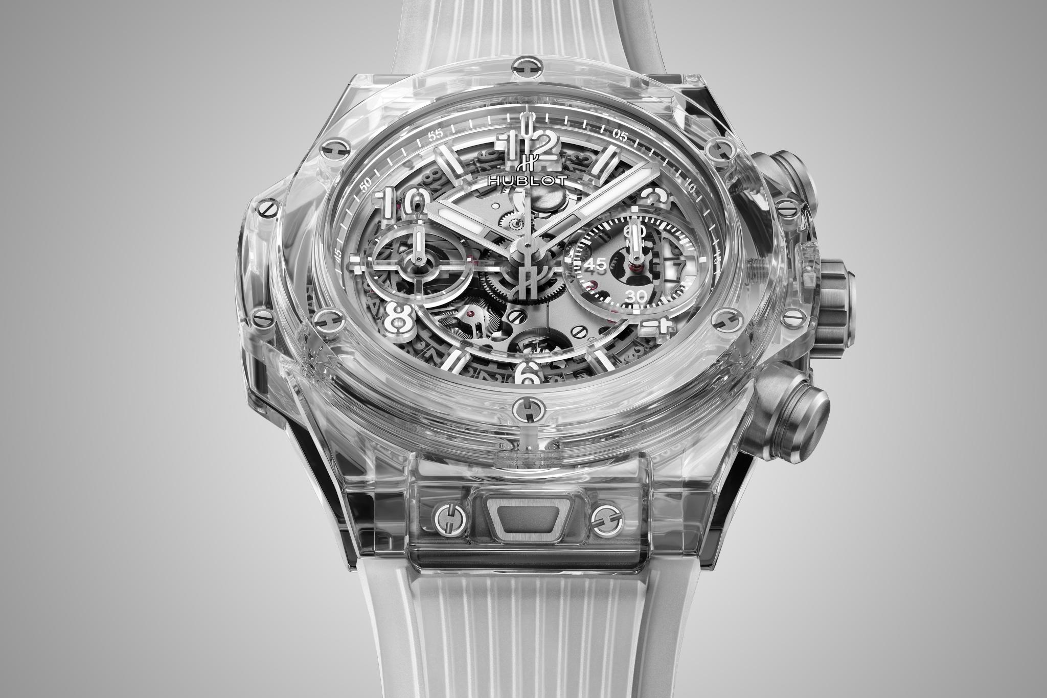 Orologio in zaffiro Big Bang Unico Sapphire Hublot