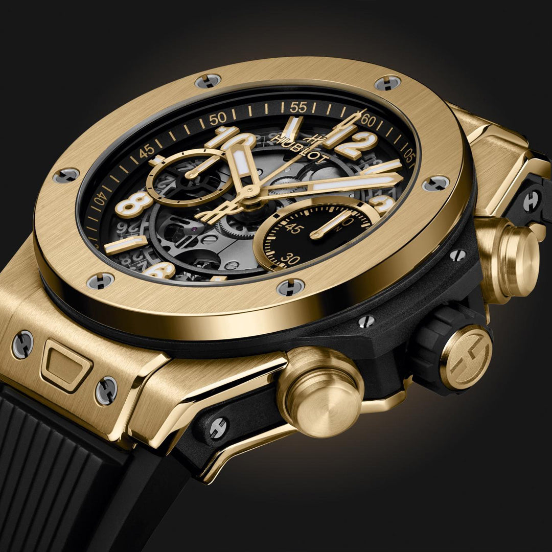 Orologio in oro giallo Big Bang Unico Yellow Gold Hublot