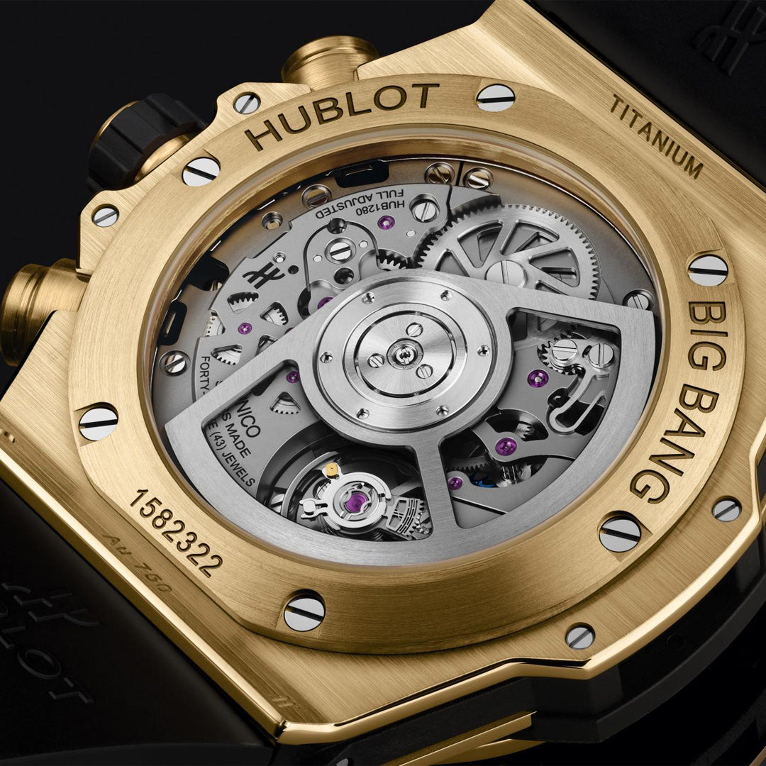 Orologio in oro giallo Big Bang Unico Yellow Gold Hublot