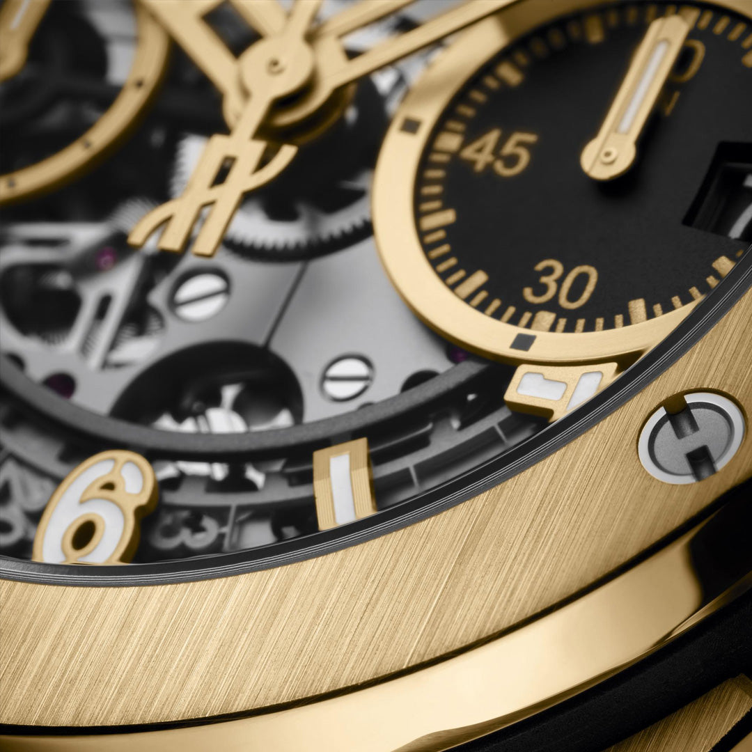 Orologio in oro giallo Big Bang Unico Yellow Gold Hublot