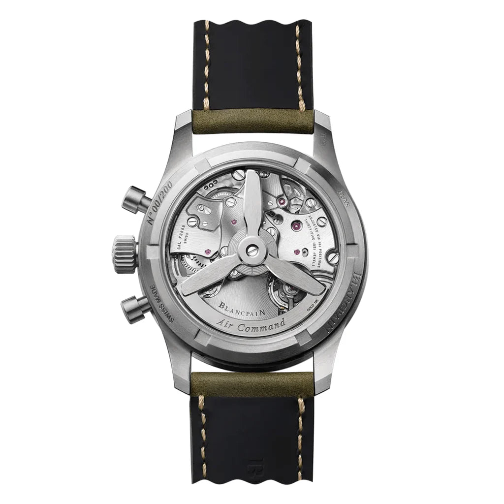 Watch in titanium Air Command Chronograph Blancpain