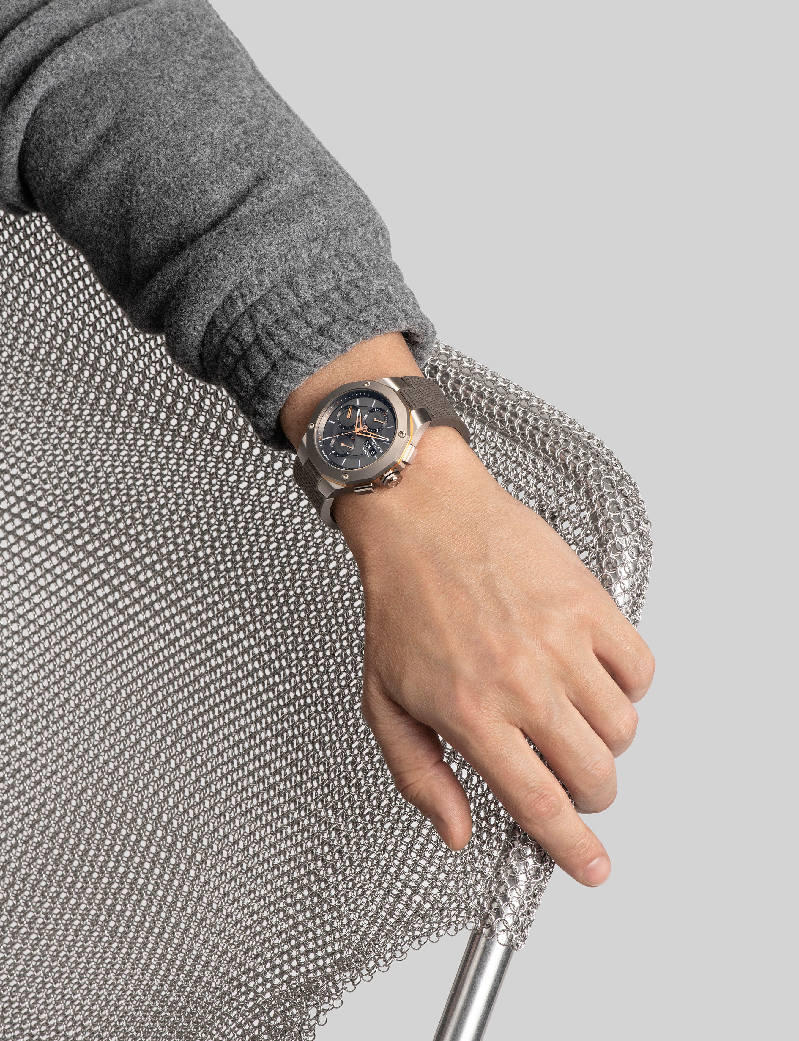 Watch in titanium Riviera Baume et mercier