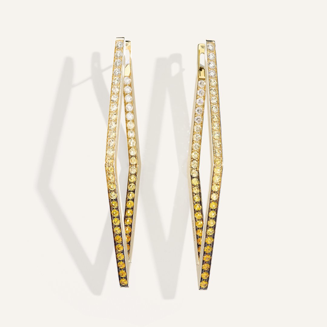 Gioiello in oro giallo Orecchini Lia Palmiero