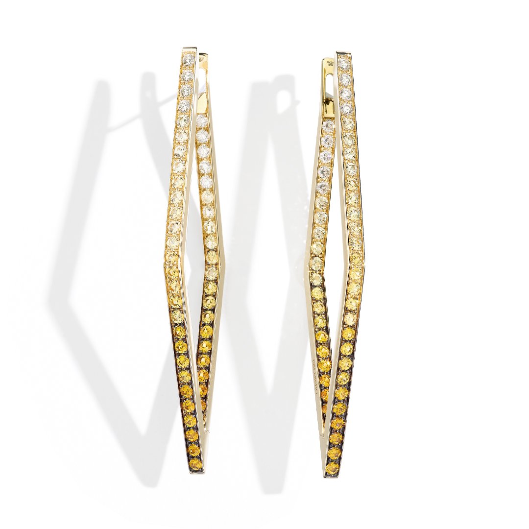 Gioiello in oro giallo Orecchini Lia Palmiero