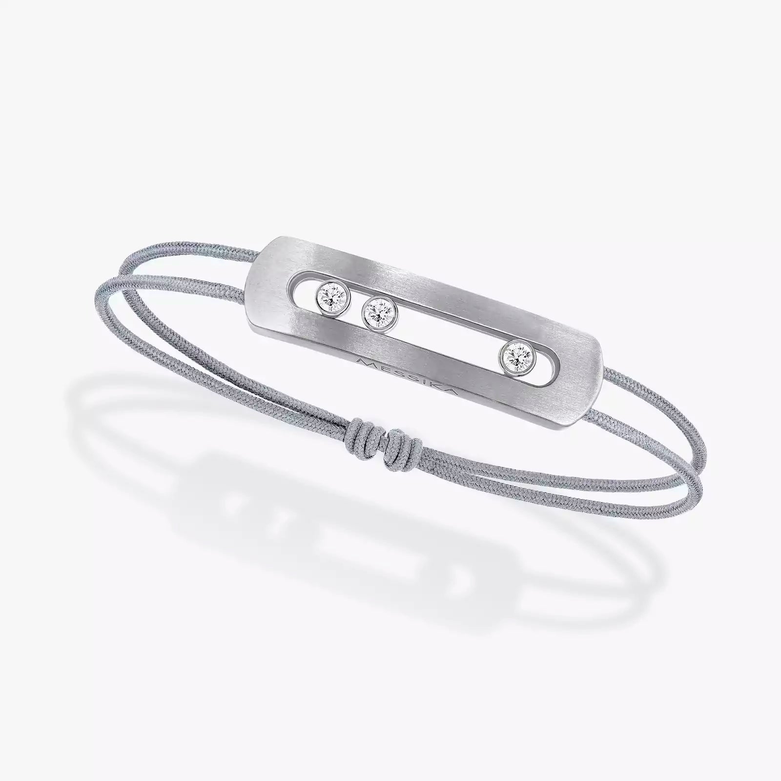 Bracelet in titanium Move Titanium Cord Messika